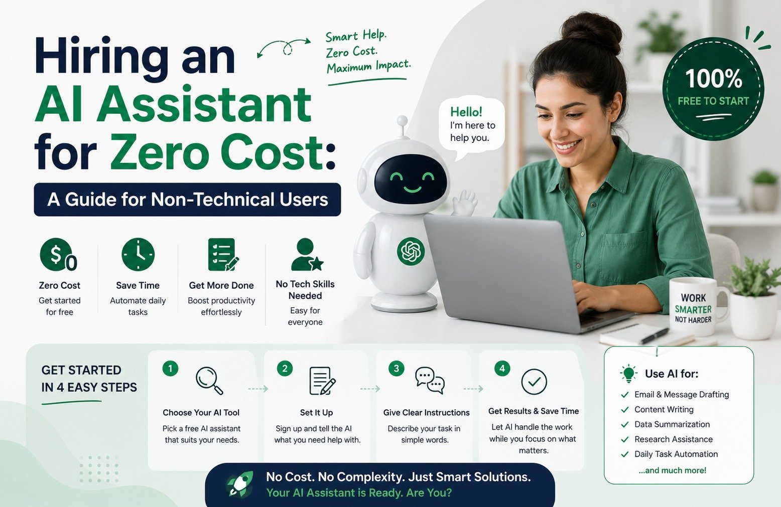Hire an AI Assistant for Zero Cost